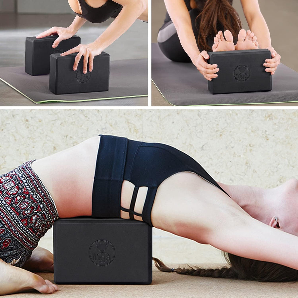 Non-Slip Cork Yoga & Pilates Block (Set of 2)